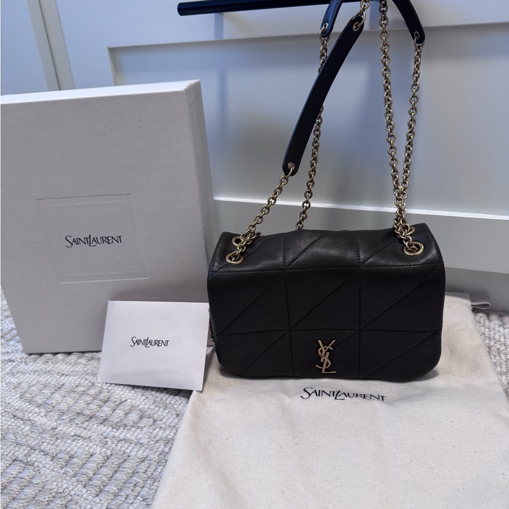 Saint Laurent Quilted Shoulder Bag - Picture 6 of 17